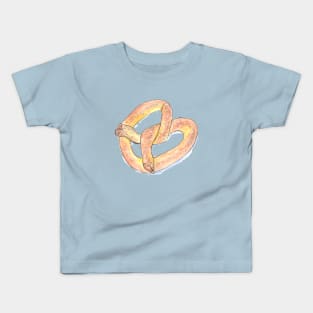 big soft pretzel Kids T-Shirt